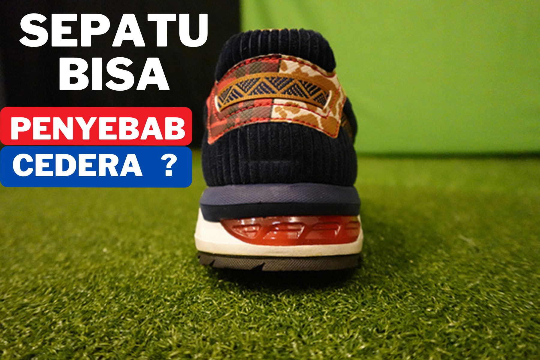 Sepatu bisa menyebabkan cedera kaki ?